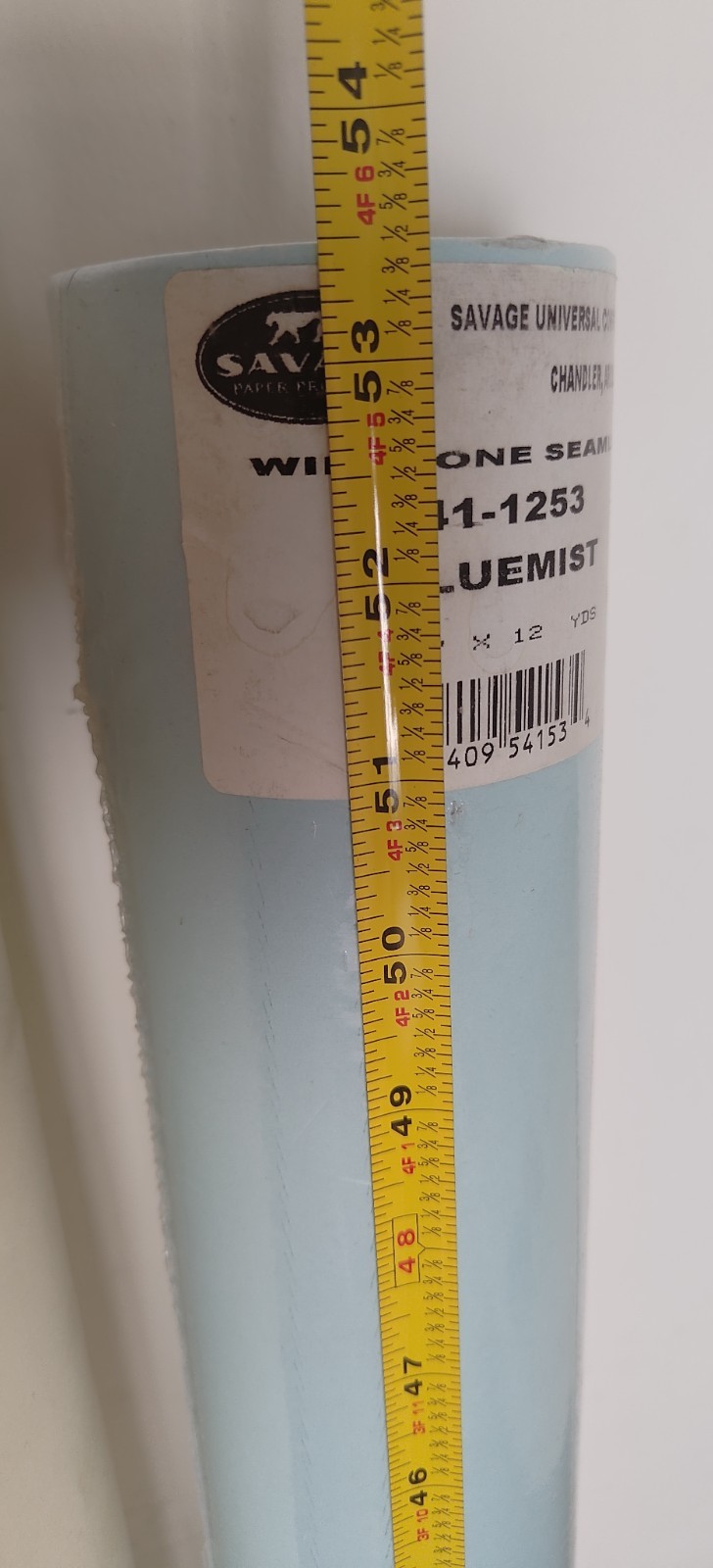 Bluemist Savage Universal Seamless Background Paper 53” x 12 Yards