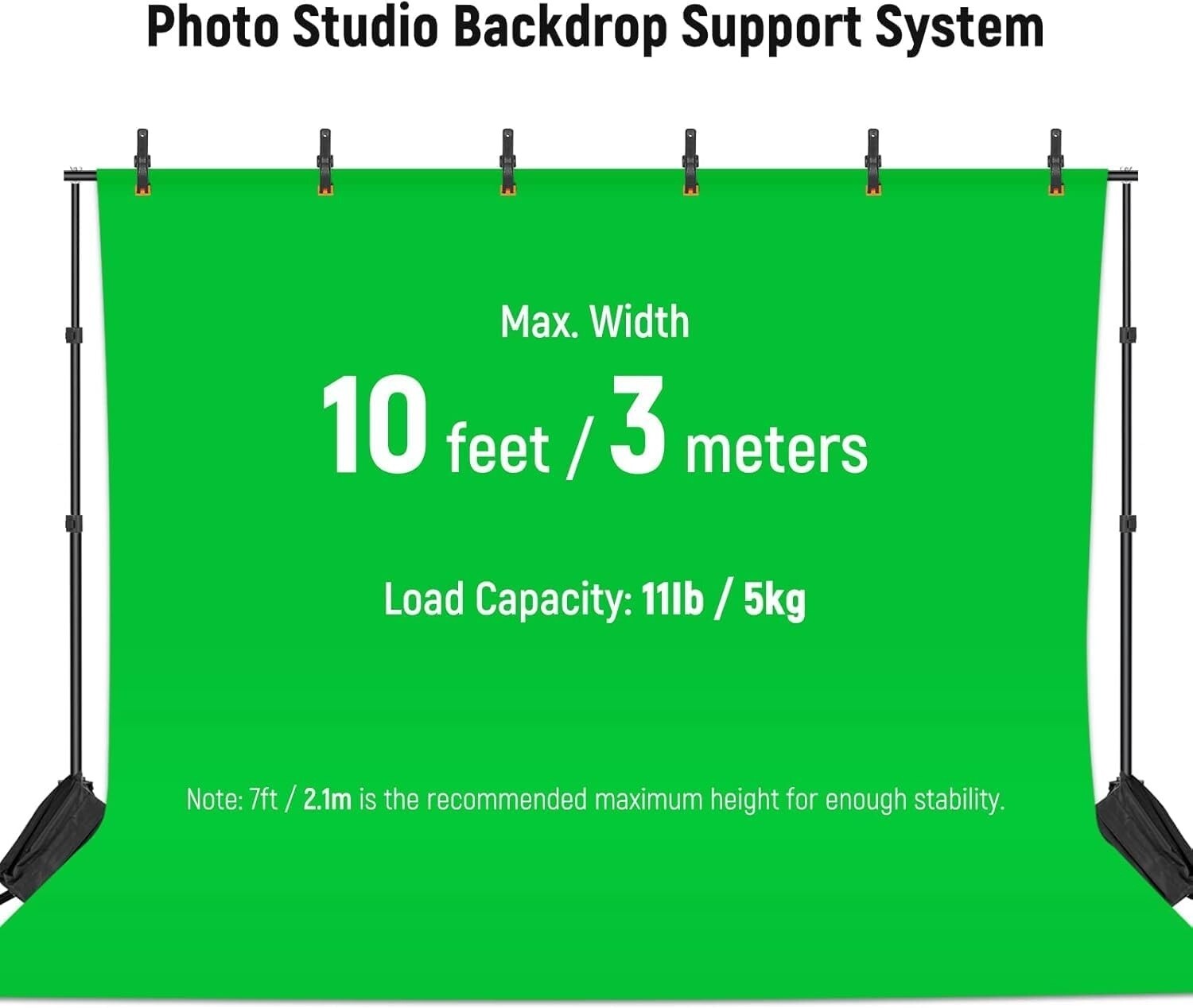 Sistema de soporte de fondo para productos de estudio fotográfico, fotografía.