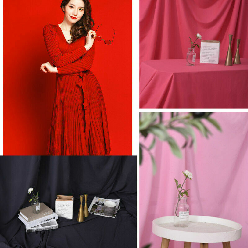 8 Color Studio Screen Background Cloth Photo Backdrops Cloth Solid Fabric Sewing