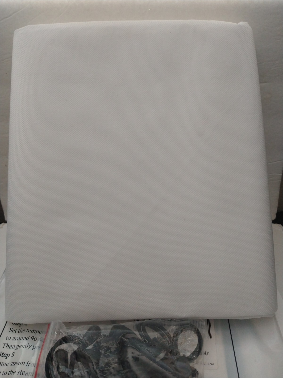 NEW Lyly County Background 5x7ft Non-Woven Fabric Solid Color White Screen