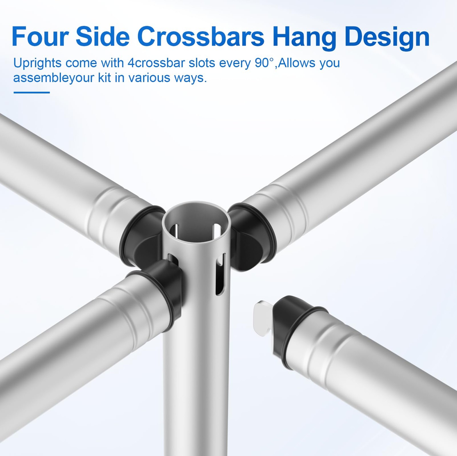8.5 * 10ft Pipe and Drape Backdrop Stand KIt, Adjustable Heavy Duty Photo Bac…