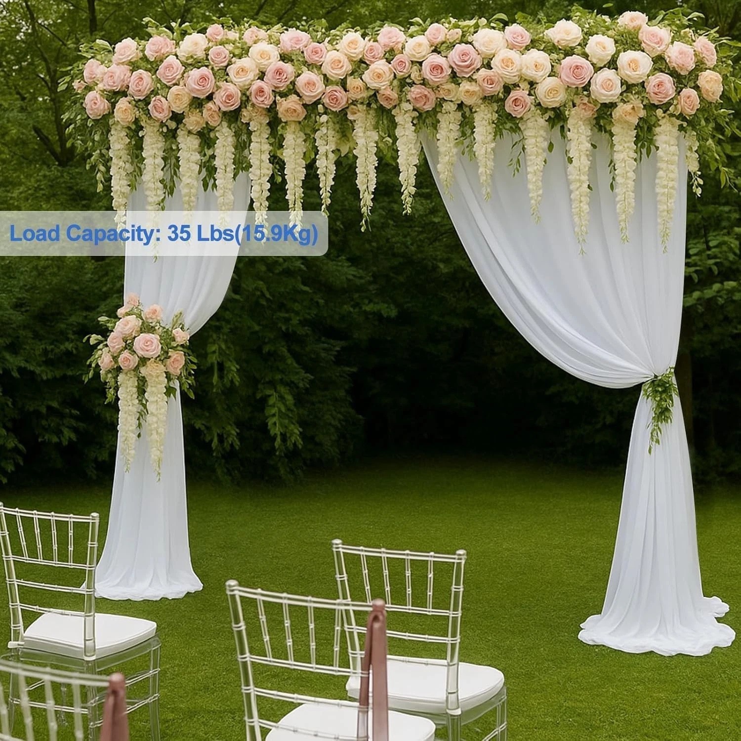 Professional 12x10ft Aluminum Backdrop Stand – Ideal for Parties & Exhibitions