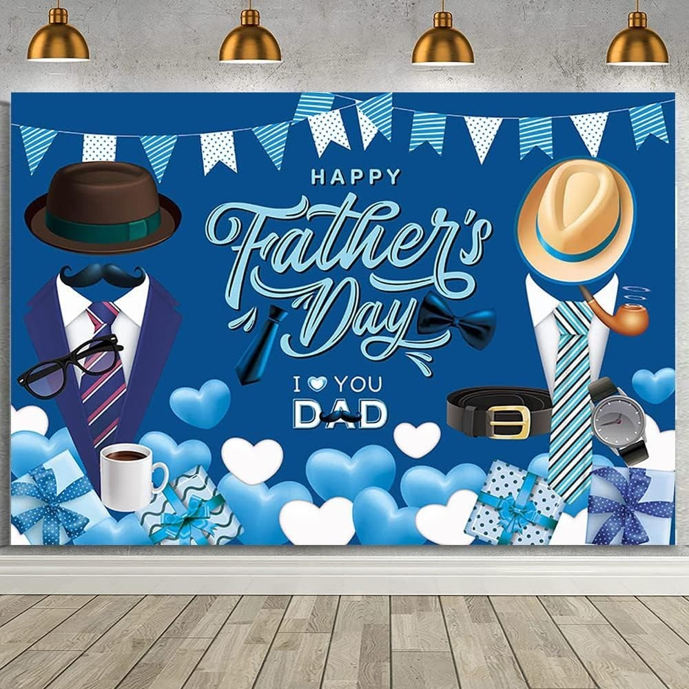 Father’s Day Background Cloth Party Photography Props Decoration Cloth Bedroom