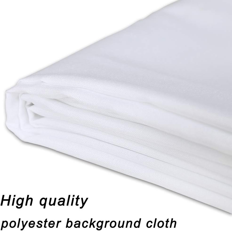 Seamless White Backdrop for Photography