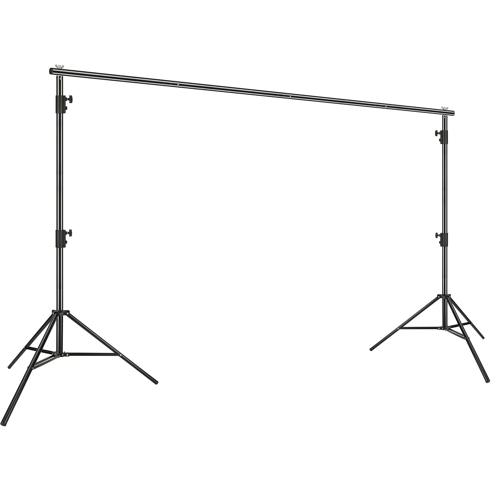 Heavy Duty Adjustable Backdrop Stand 11.5×9.6ft with Clamps & Carry Bag – Photog