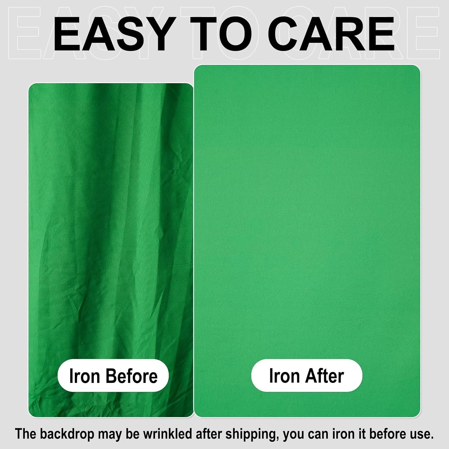 6FTx9FT Green Screen Backdrop for Professional Photoshoots and Videography
