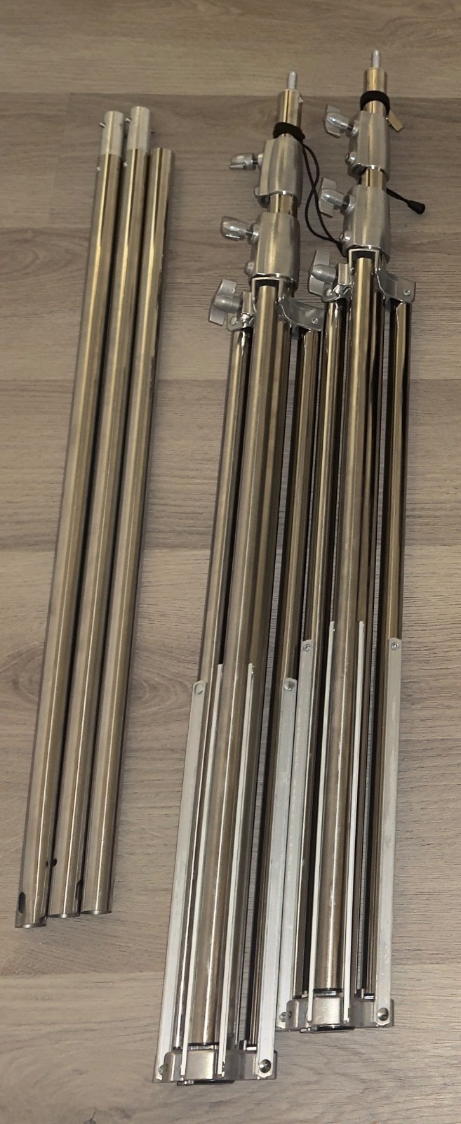 Photo Backdrop Stand 8.5 x10Ft Stainless Steel Heavy Duty Back Drop Adjustable S