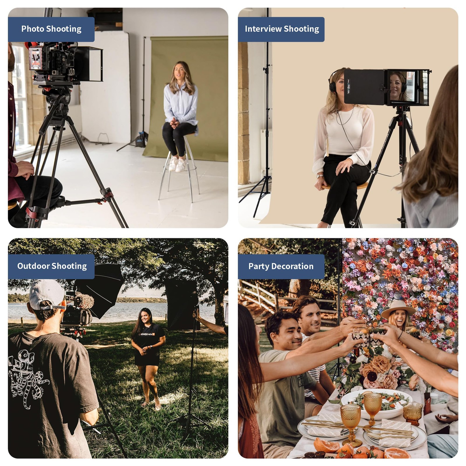 Backdrop Stand Kit for Photography, 10×8.5ft(WxH) Adjustable Heavy Duty Photo…