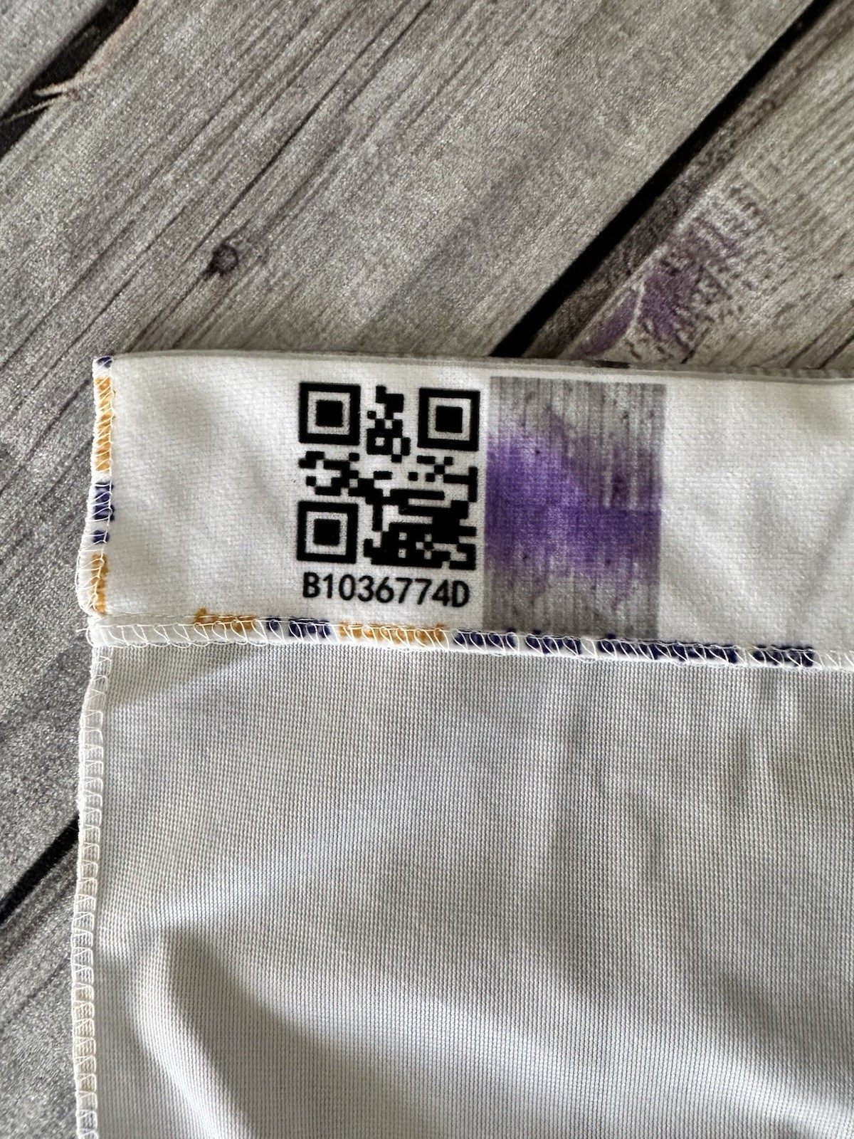 Kate’s Backdrops 5×7 Purple/White Plank