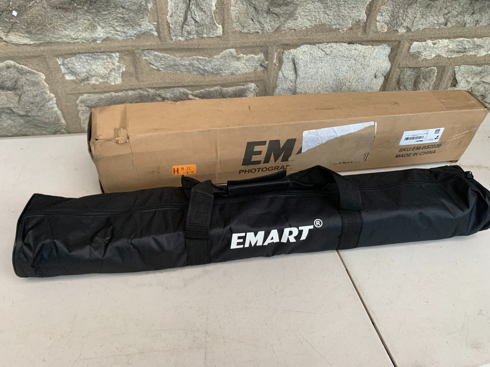 EMART EM-BS2030 Back Drop Stand 8.5X10′ Adjustable Background NEW