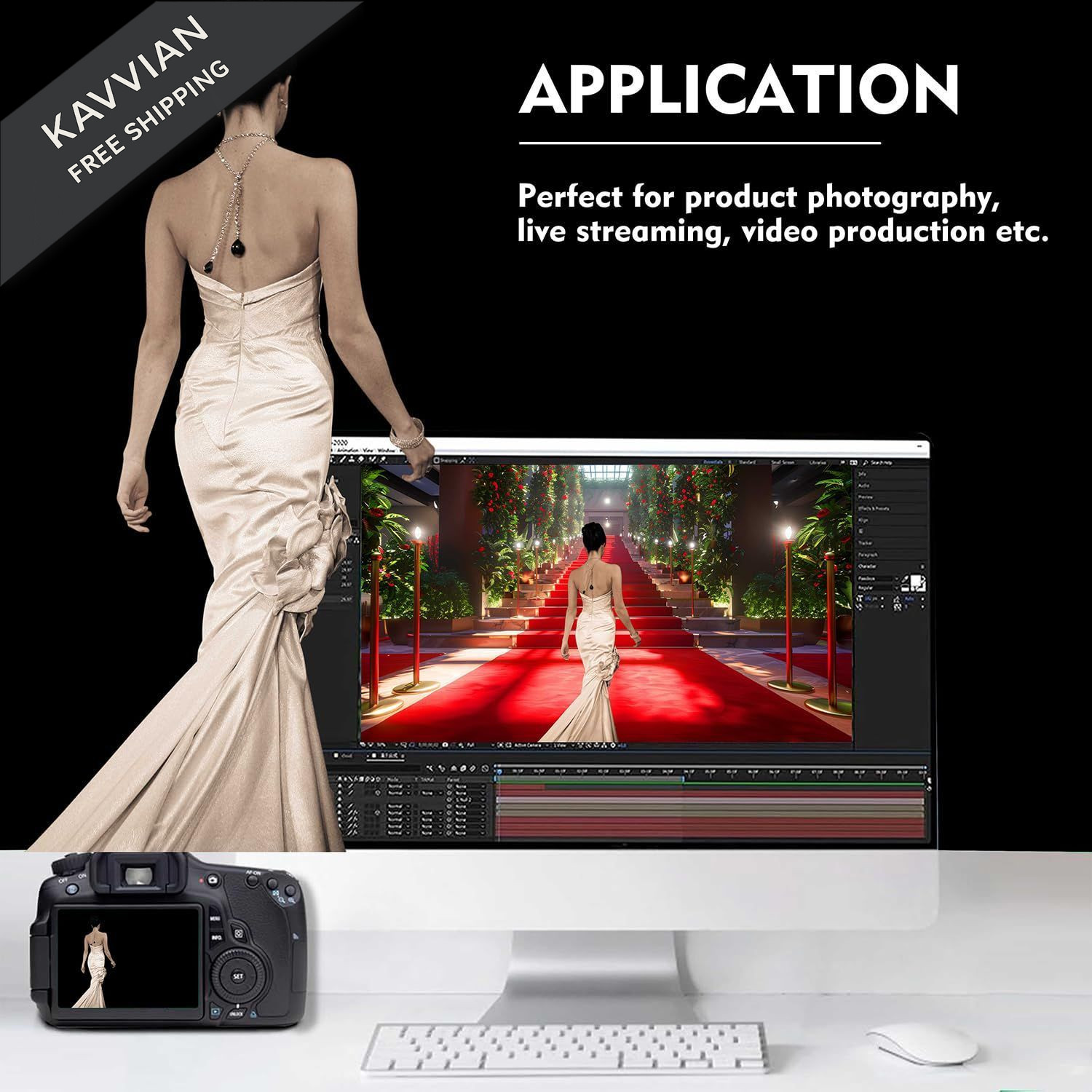 Black Photo Backdrop for Photoshoot, Photography 3×5 FT,