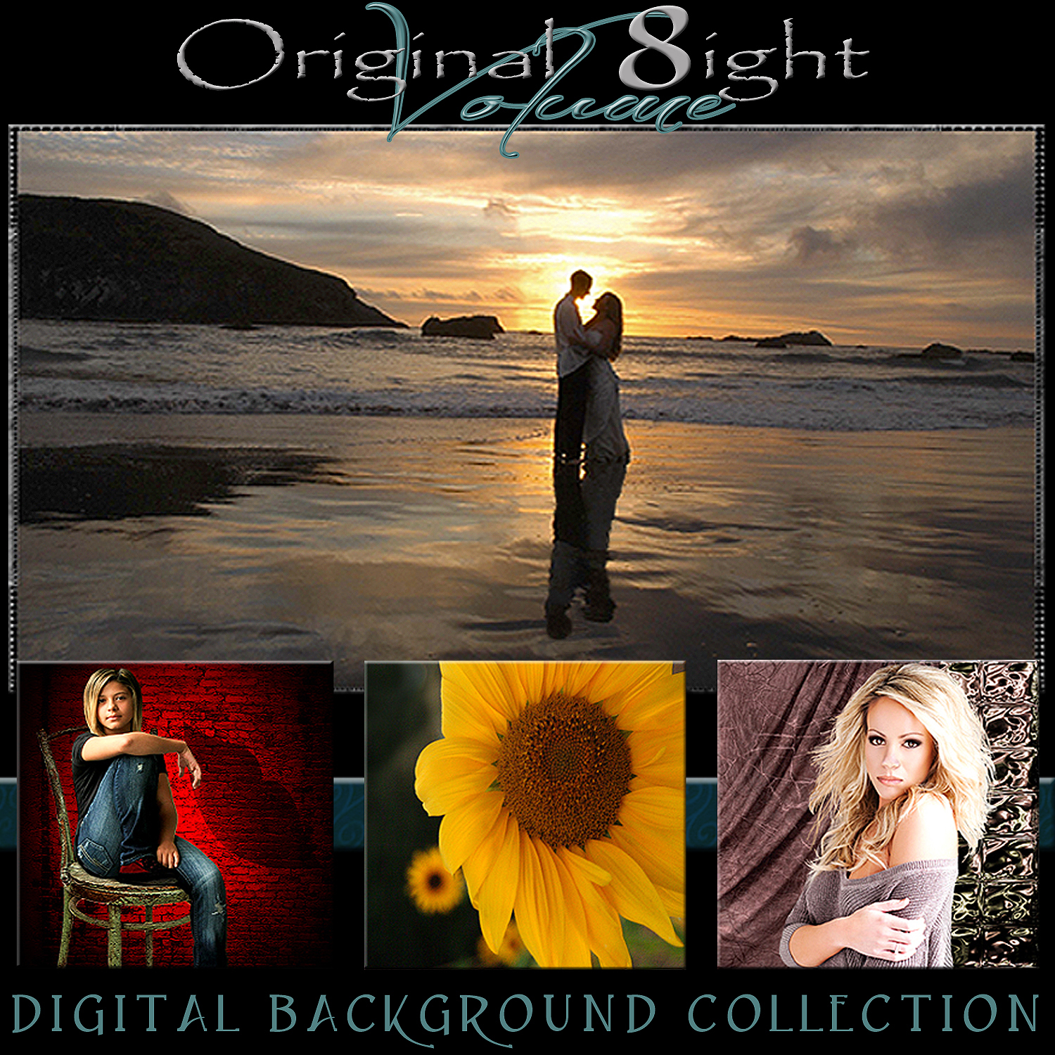 Digital Photography Backdrops Professional Portrait Studio Start Up Collection e