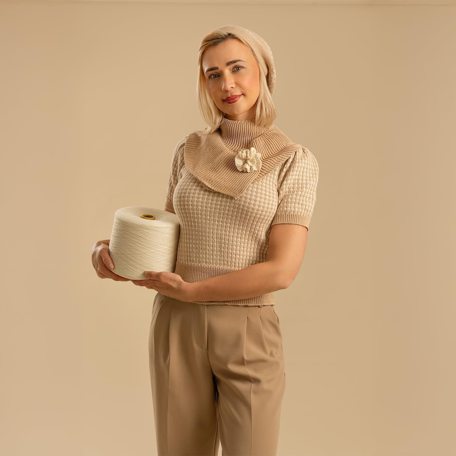Seamless Paper Backdrop for Photography Beige Cream Backdrop Paper (53”x16.4′ I
