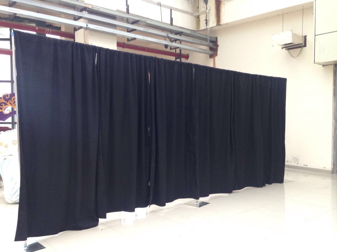 ADJUSTABLE WEDDING BACKDROP KIT 10 FT TALL x 20 FT- 50FT WIDE PIPE WITHOUT DRAPE