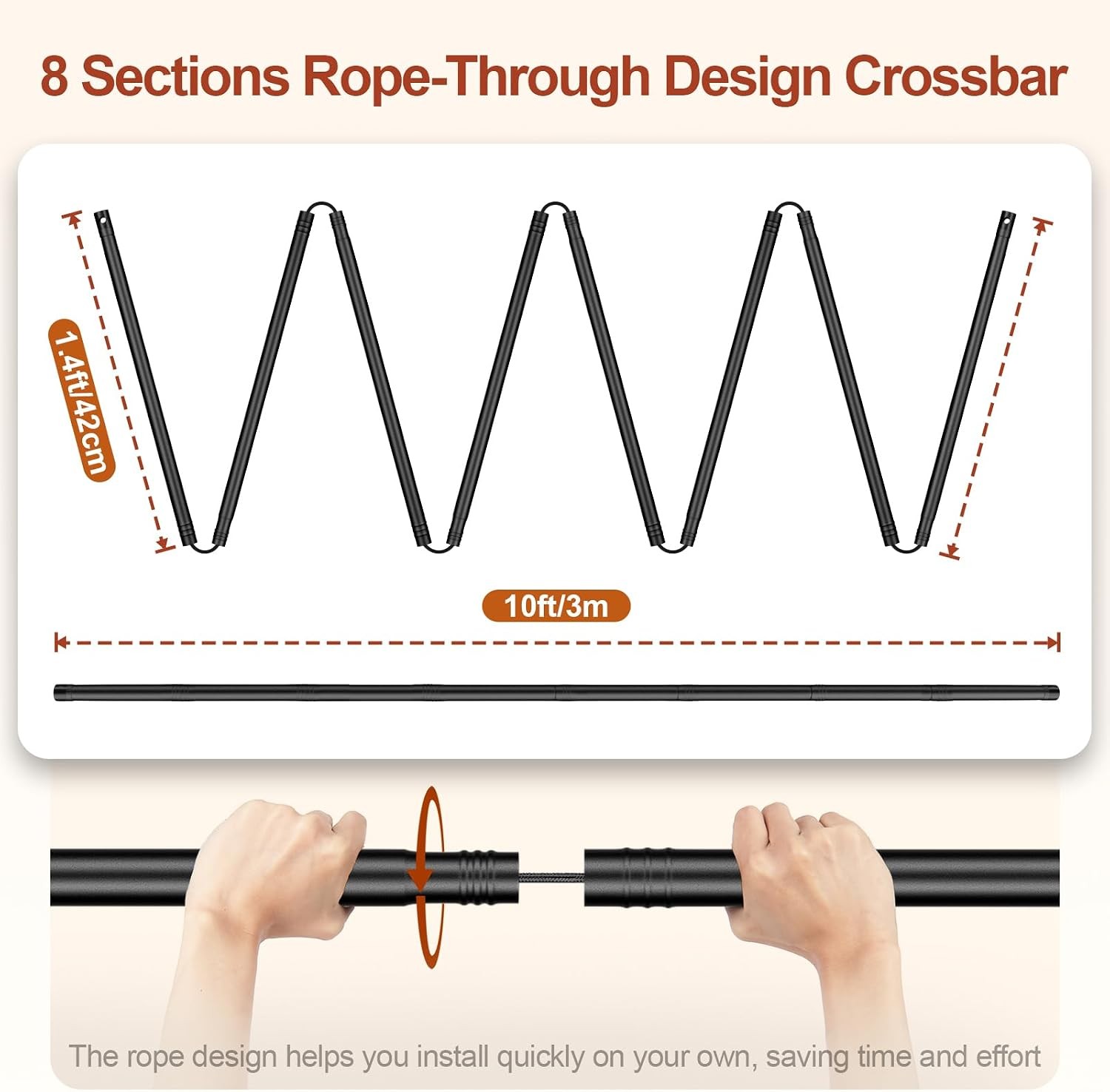 Backdrop Stand 10x7ft(WxH Photo Studio Adjustable Background Stand Support