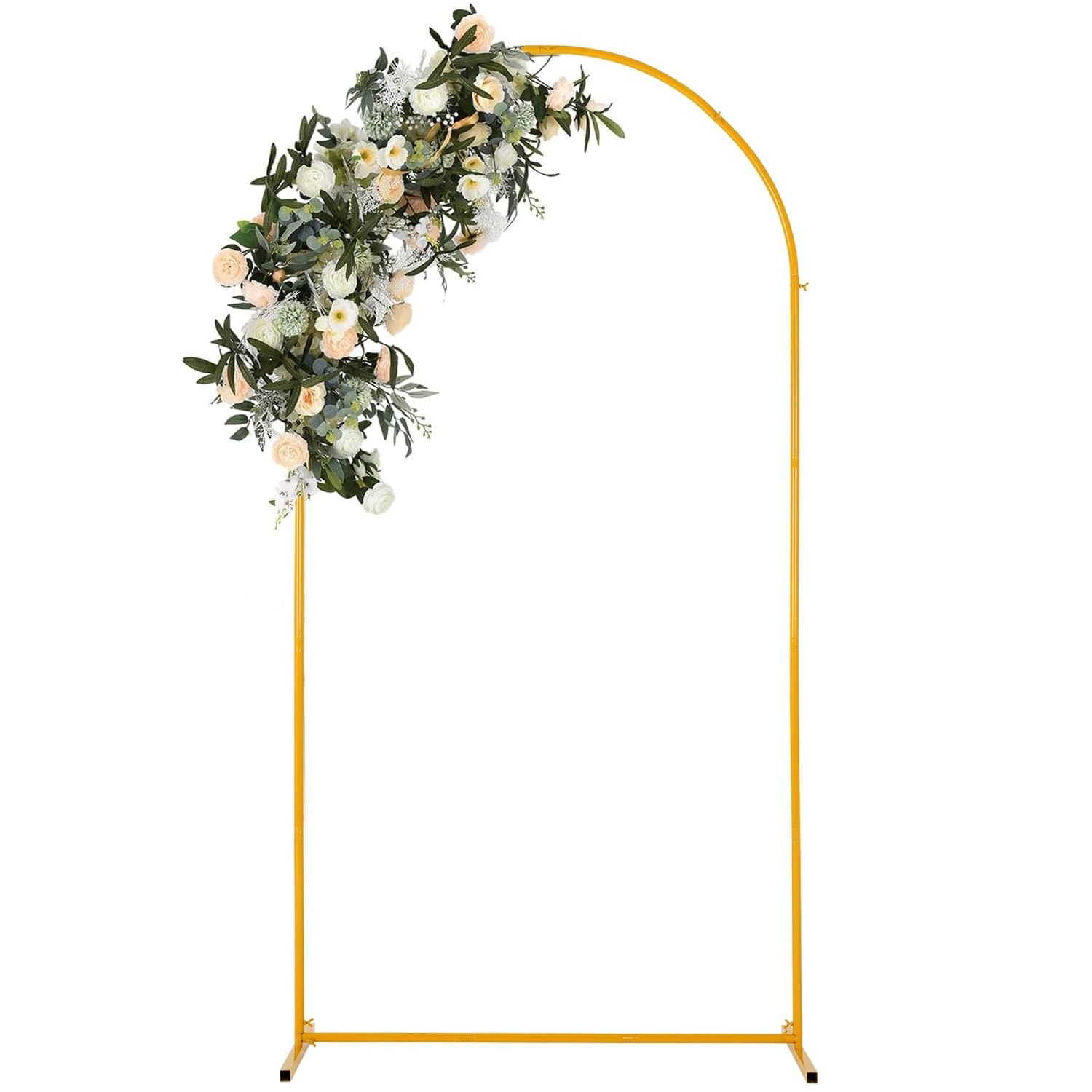 6.6 FT Wedding Arch Backdrop Stand for Party, Balloon Arch Stand, Wedding Arc…