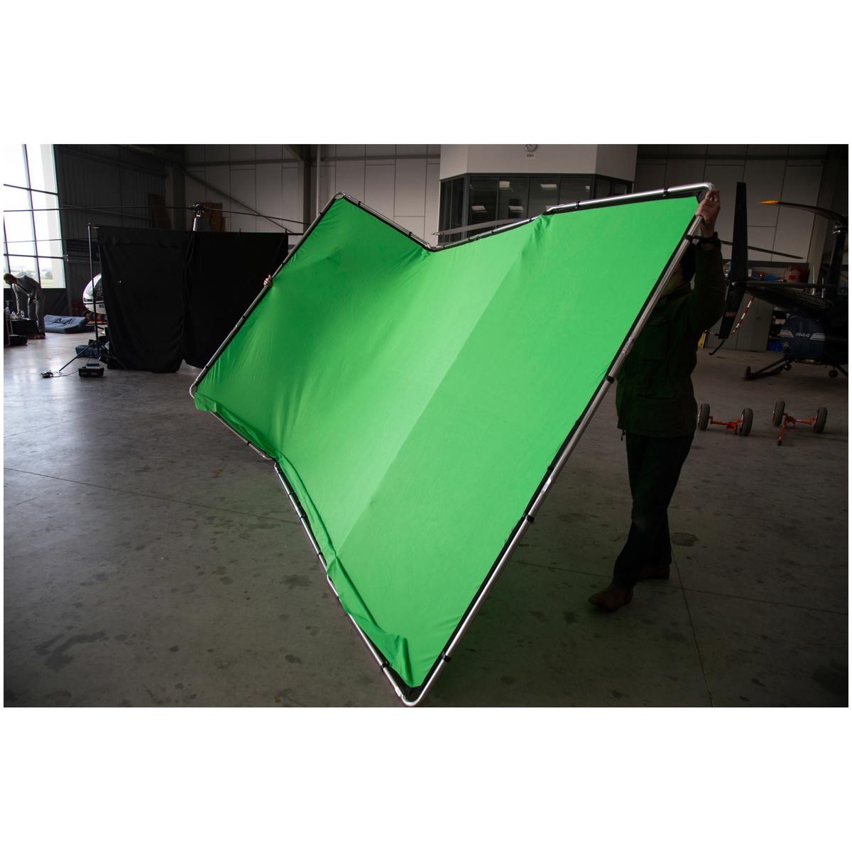 Manfrotto 13′ Panoramic Background, Chroma Key Green