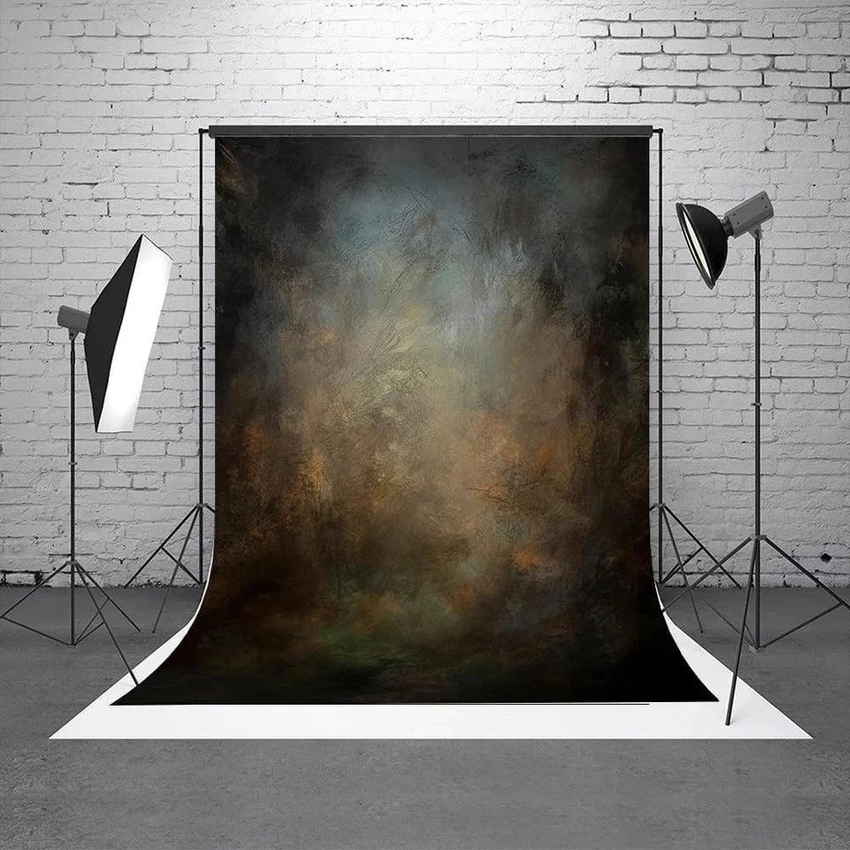 5X7Ft Mottled Portrait Photography Backdrop Abstract Rust Spots for Photoshoot
