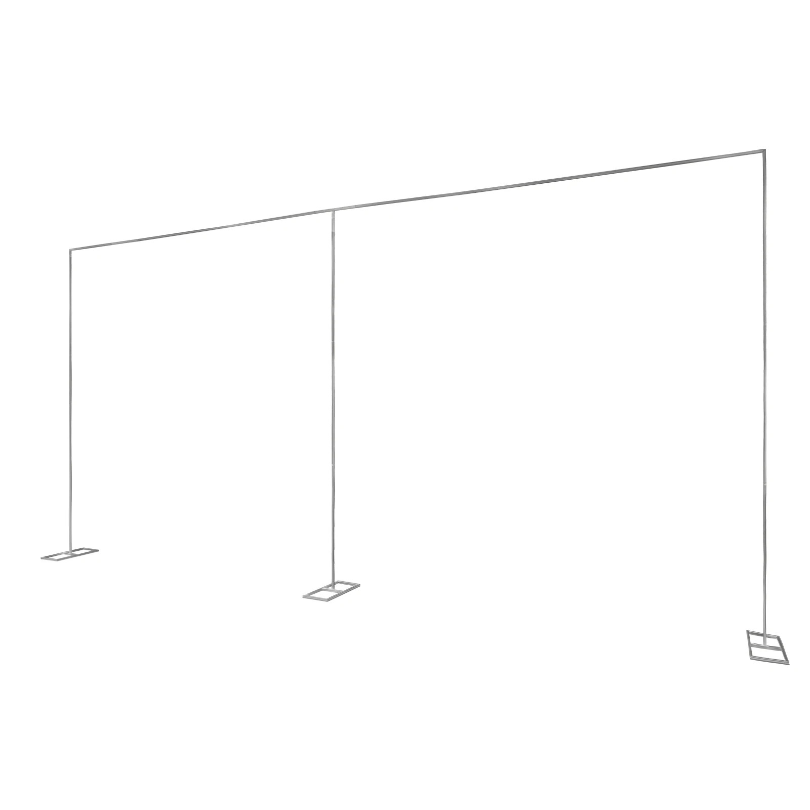 6M X 3M Wedding Backdrop Stage Stand 10x20ft Heavy Duty Square Metal Arch Frame