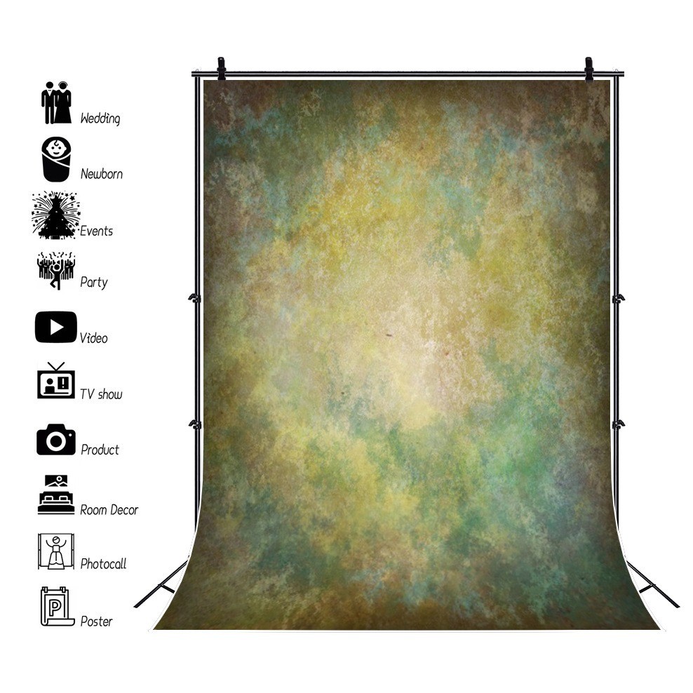Retro Gradient Photography Background Solid Customized Photographic Backdrop