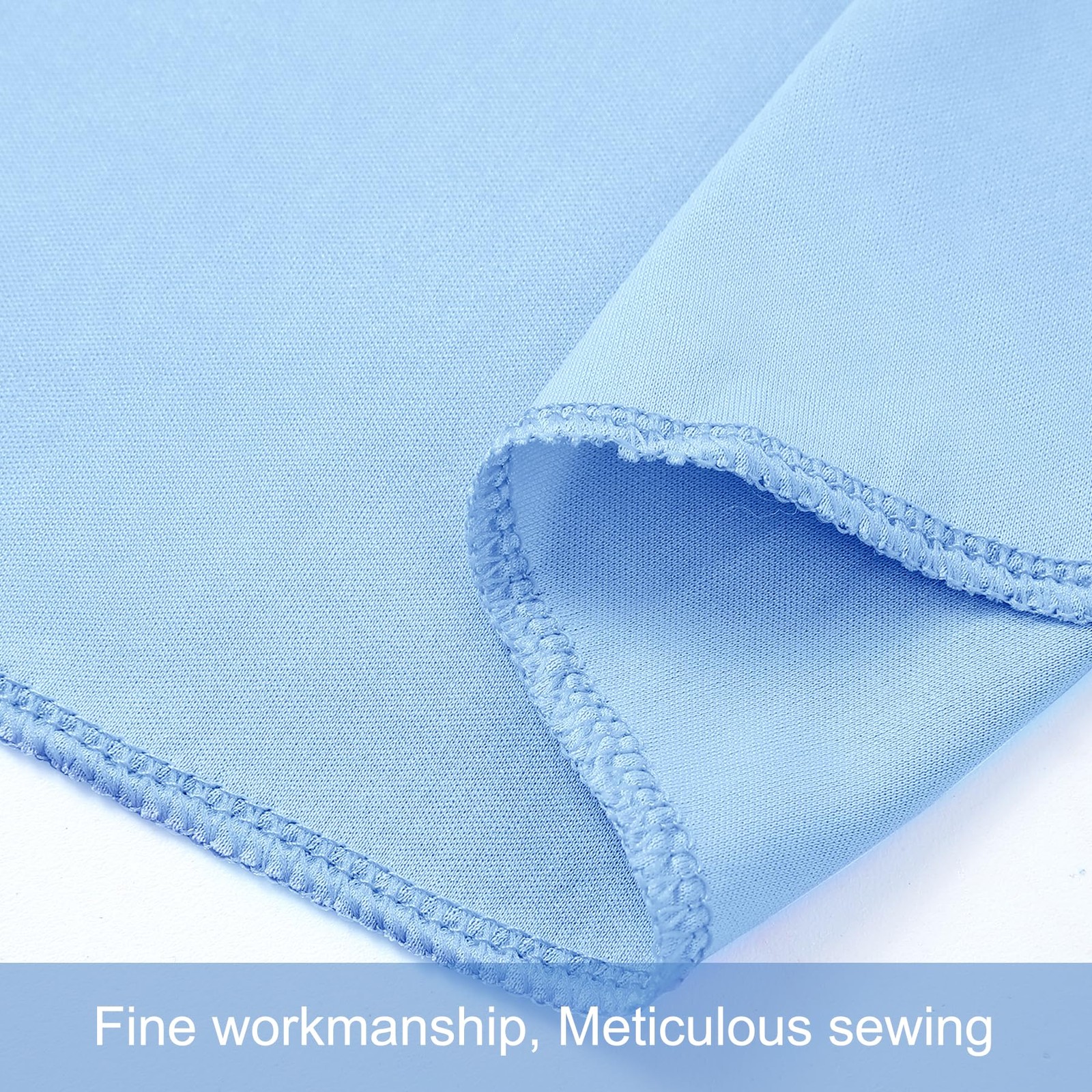 40ft x 12ft Baby Blue Backdrop 40FTx12FT (W5’xH12′, 8 Panels),