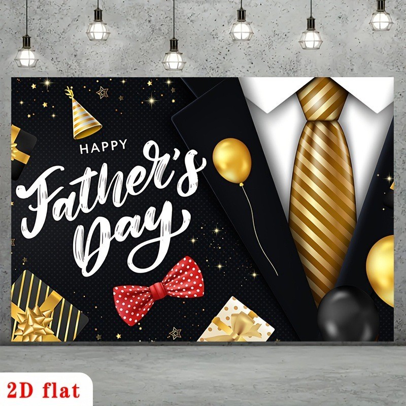 Father’s Day Background Cloth Party Photography Props Decoration Festival Shoot
