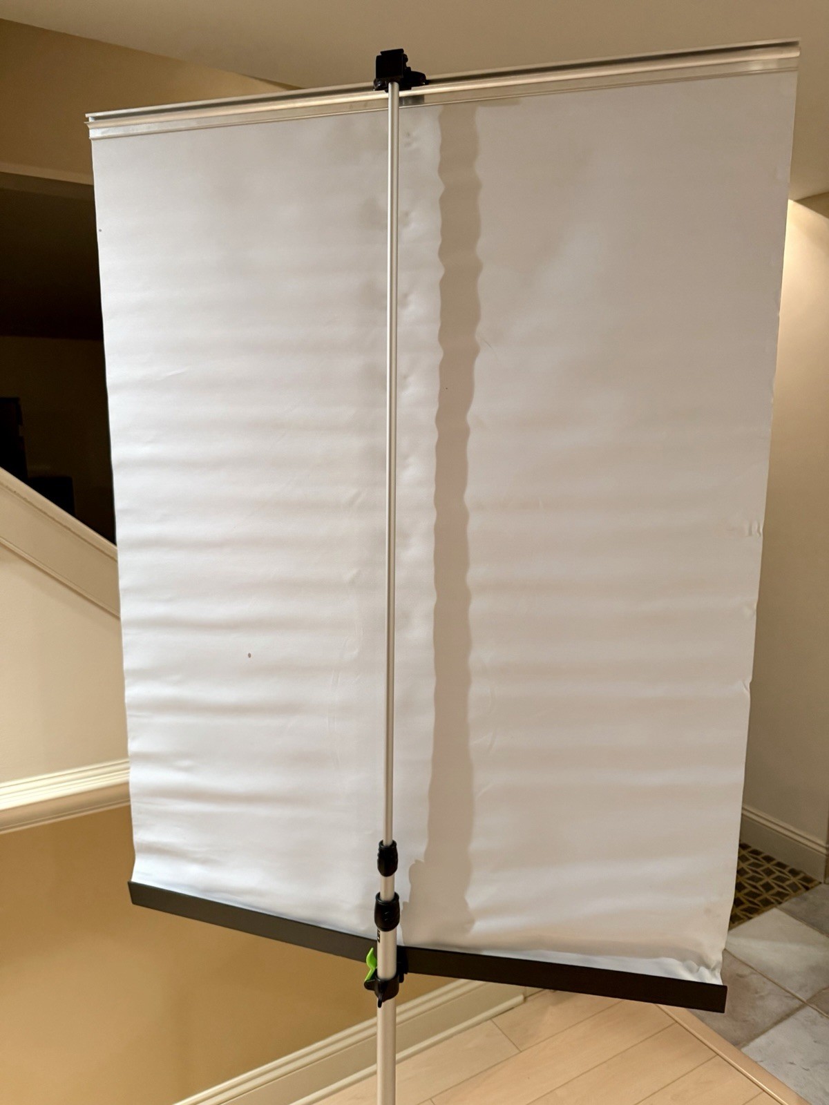 Free standing photo ID Backdrop With Case