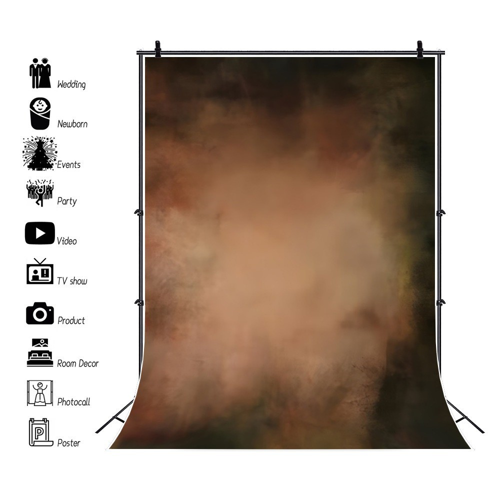 Retro Gradient Photography Background Solid Customized Photographic Backdrop