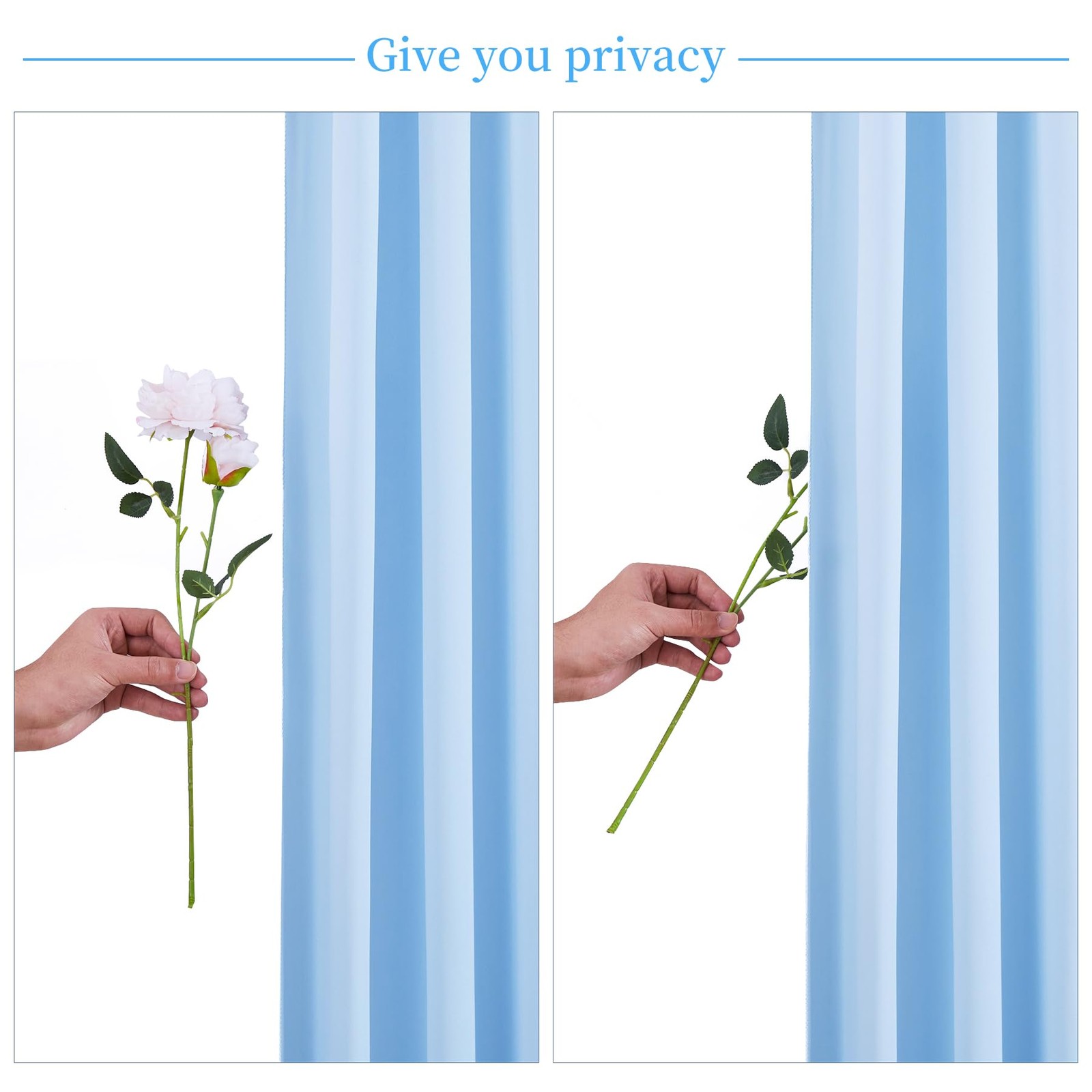 20ft x 10ft Free Baby Blue Wedding Backdrop Curtains for Party Bridal Shower …