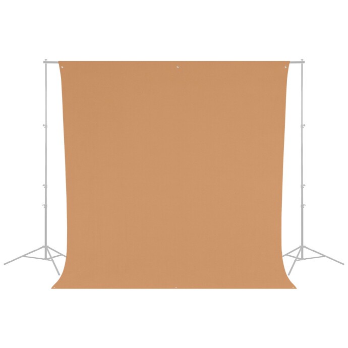 Westcott Wrinkle-Resistant Backdrop – Brown Sugar (9ft x 10ft)