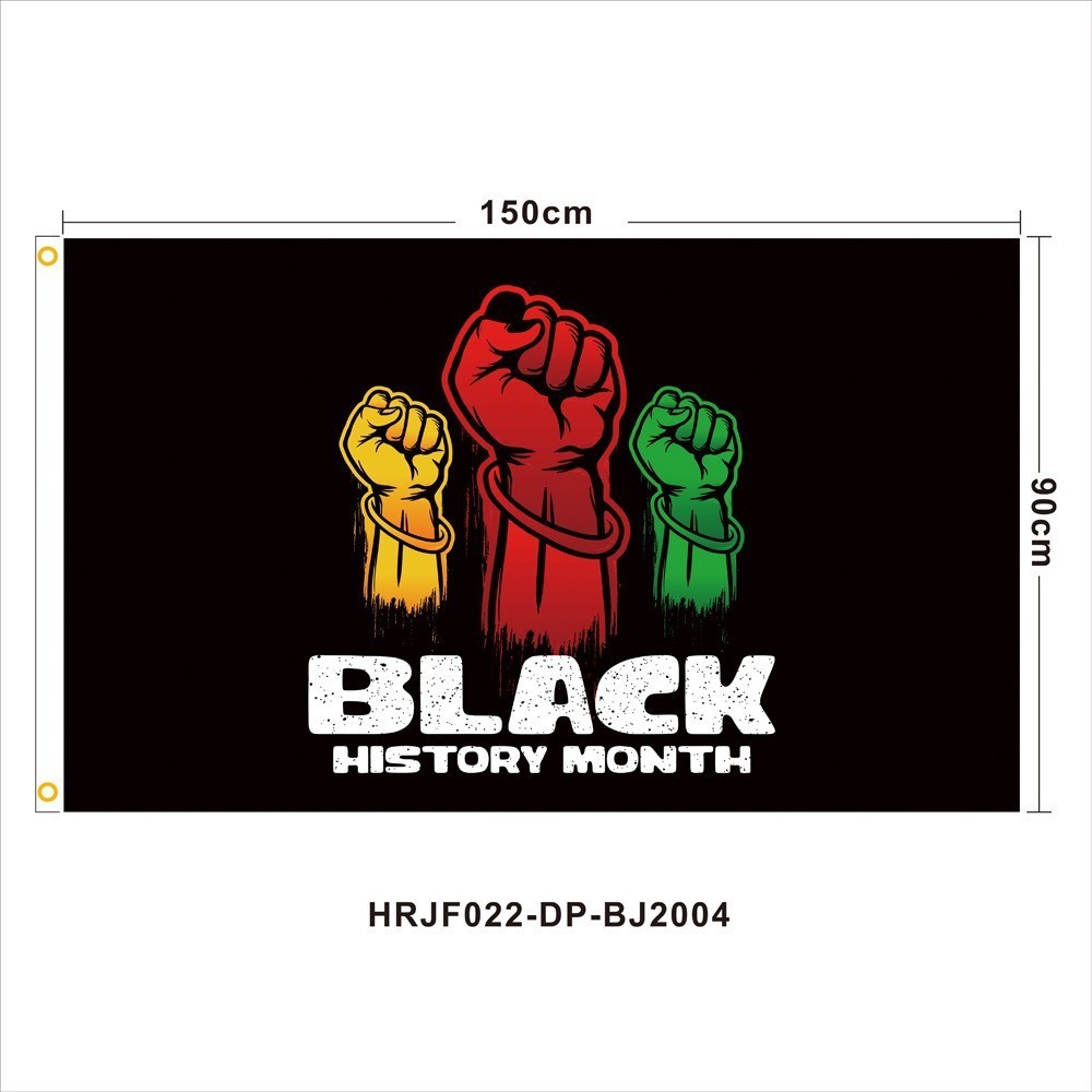 Juneteenth Emancipation Day Flag 150x90cm with Metal Eyelets for Celebration