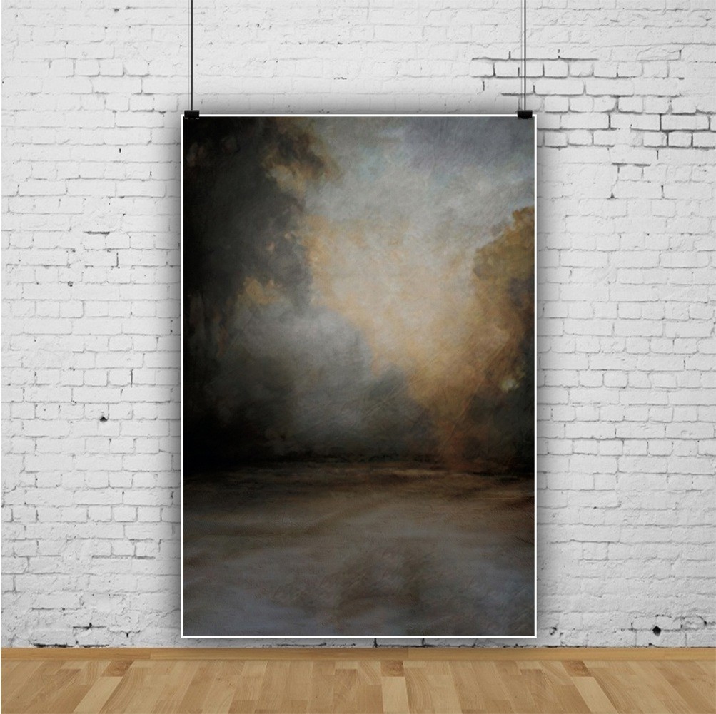 Retro Gradient Photography Background Solid Customized Photographic Backdrop