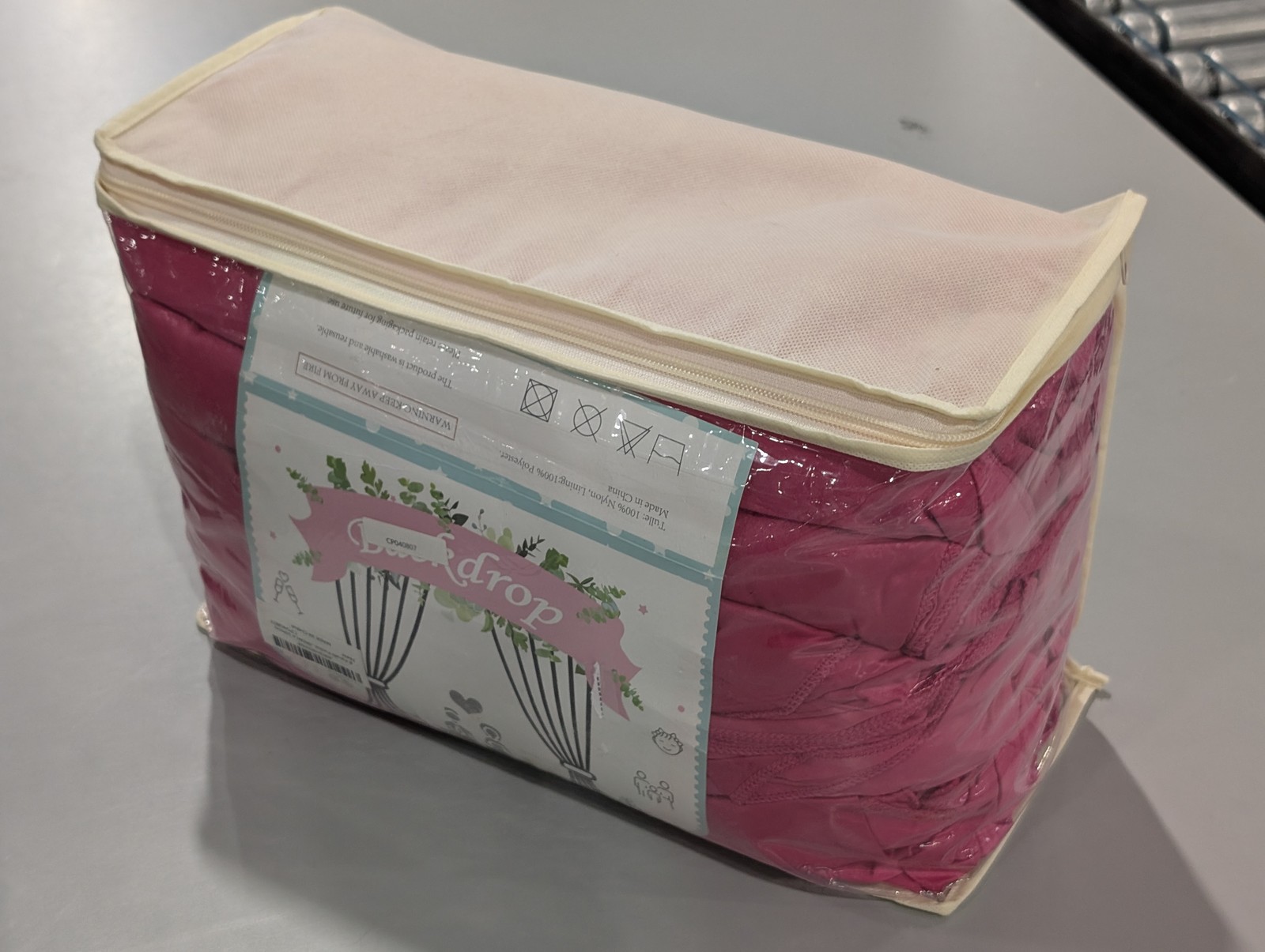 BACKDROP 8 PANELS 10FT X 10FT – FUSCIA