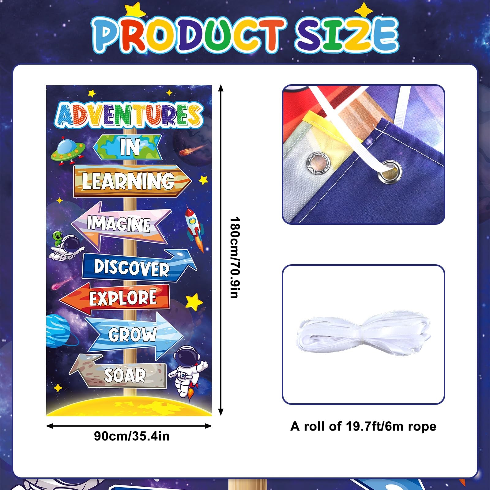 Back To Classroom Door Cover Decorations Adventures In Reading Door Banner Ou…