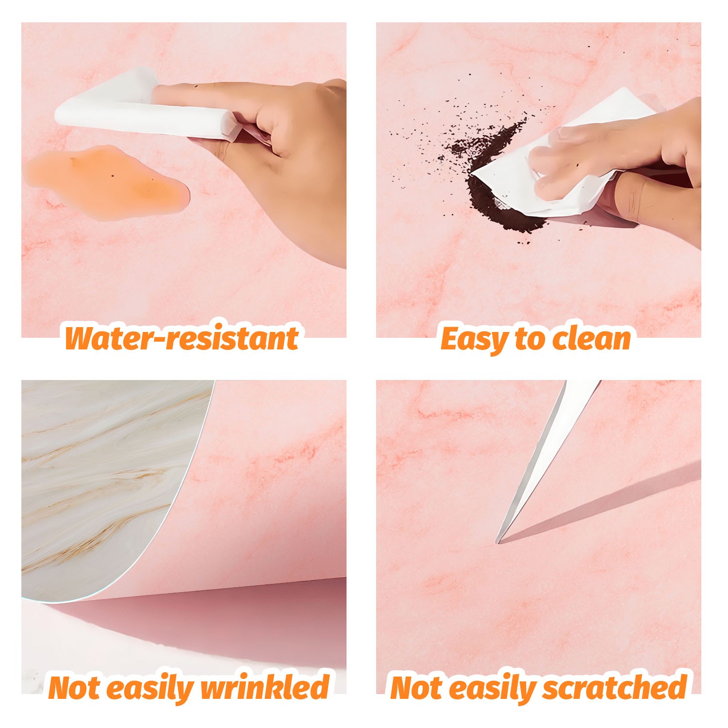 7Pcs Photo Background Paper, 14 Colors Tabletop Backdrop for Product Photography