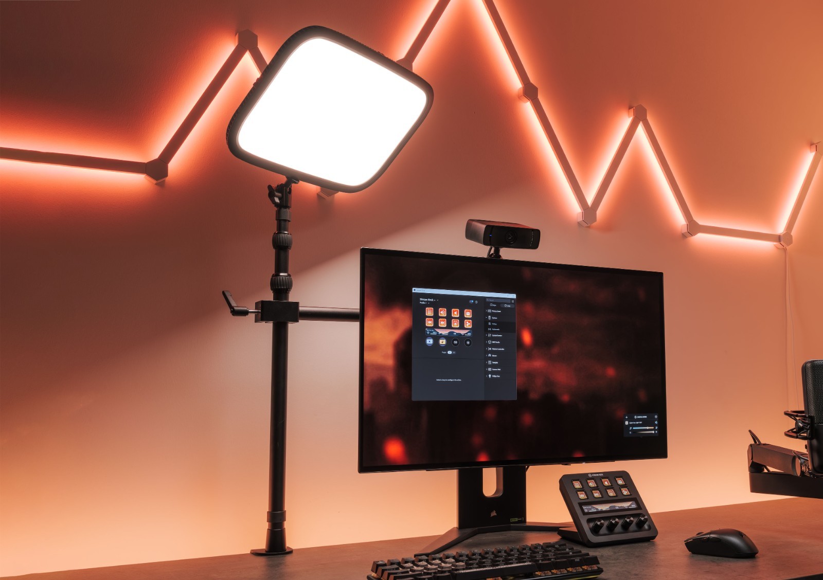 Rush Sale!!! Lowest Priced! Brand New!! Elgato Key Light MK.2 With Remote