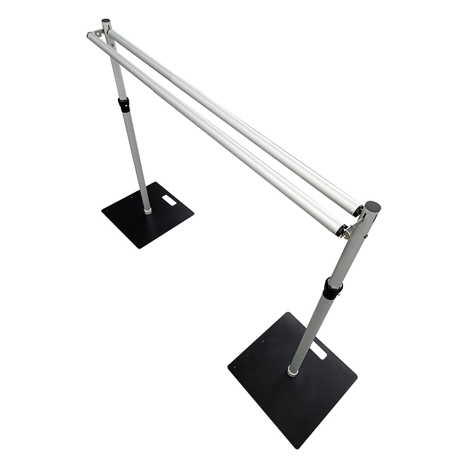 9″ Double Crossbar Hanger Backdrop Hanger Crossbar Valance Hangers for Pipe a…
