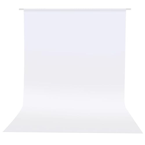Photo Backdrop Curtains, 5×7 ft Backdrop for Photoshoot 5x7ft White