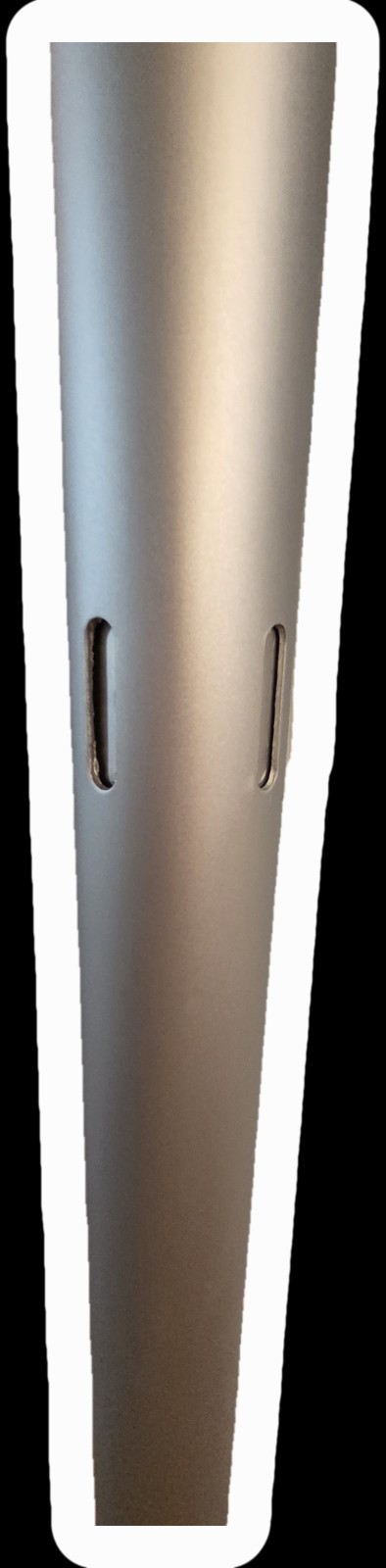 Wepdiy 7ft-12ft Telescopic Upright – Slip-Lock Pipe & Drape Vertical Pole silver