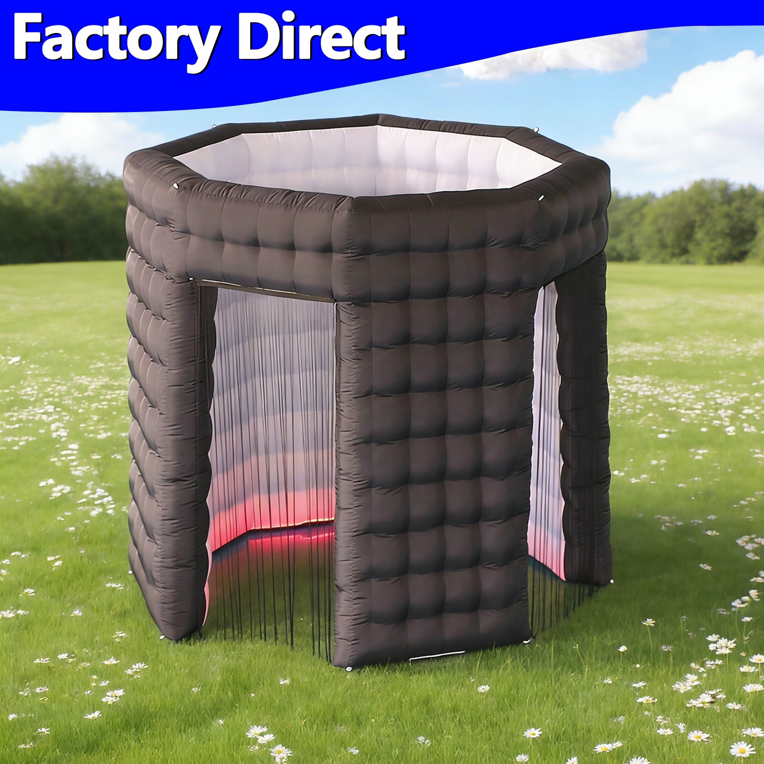 Inflatable LED Photo Booth Backdrop for Event Party Wedding Birthday Exhibition