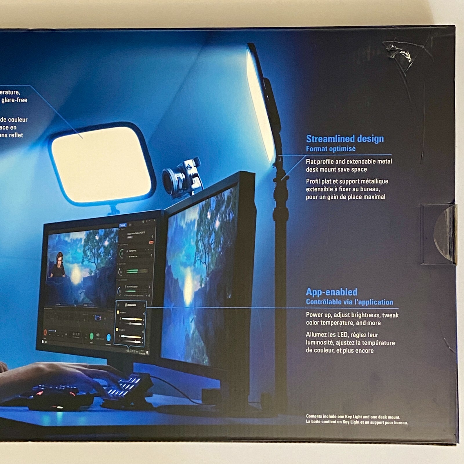 New Elgato Key Light Professional Studio LED Panel 2800 Lumens Color Adjustable