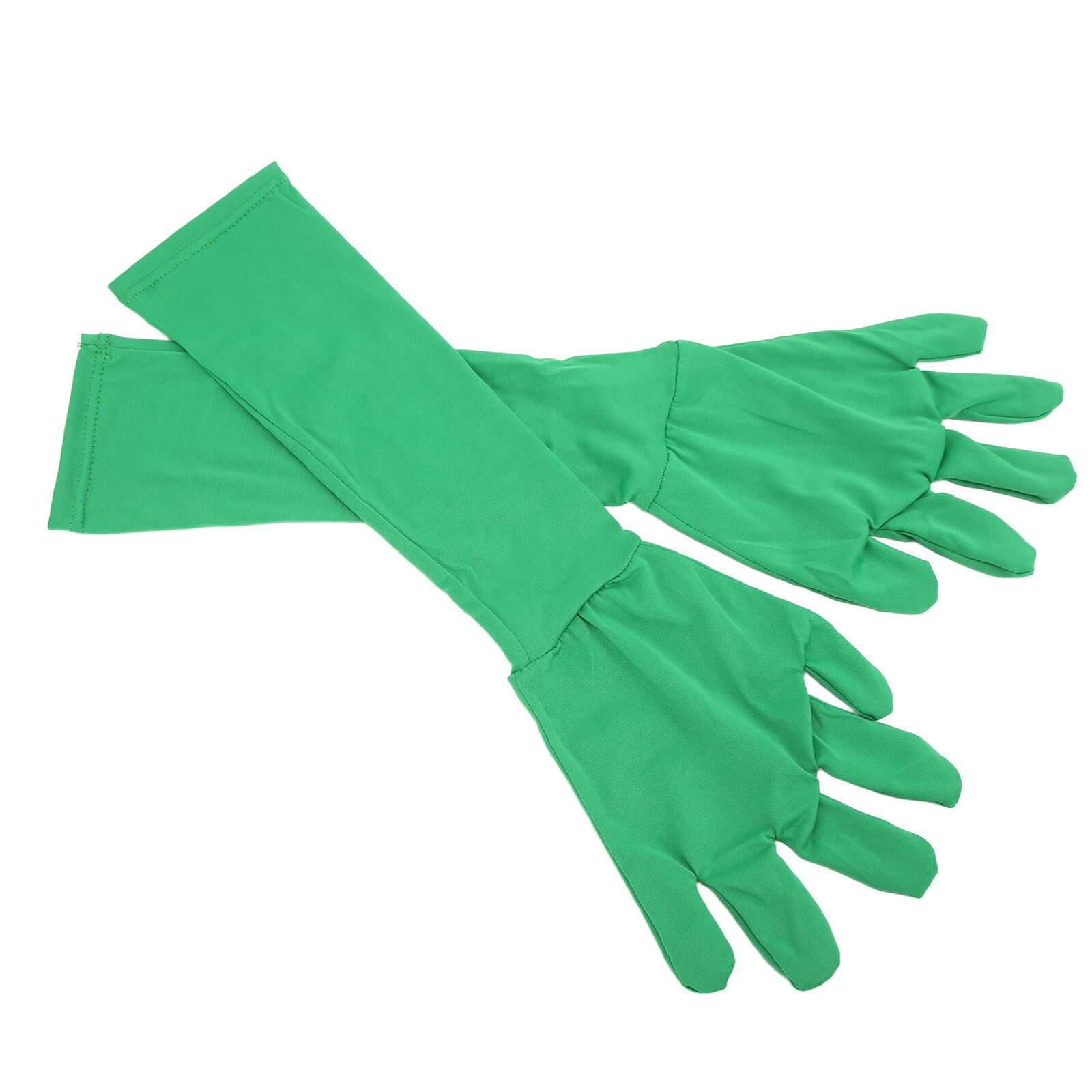 2Pcs Universal Chromakey Green Screen Gloves Invisibility Effect Background