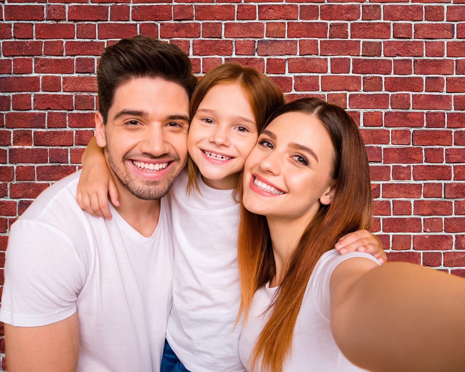 10×8 ft Red Brick Wall Backdrop – Polyester Photo Background for Parties, Gradua