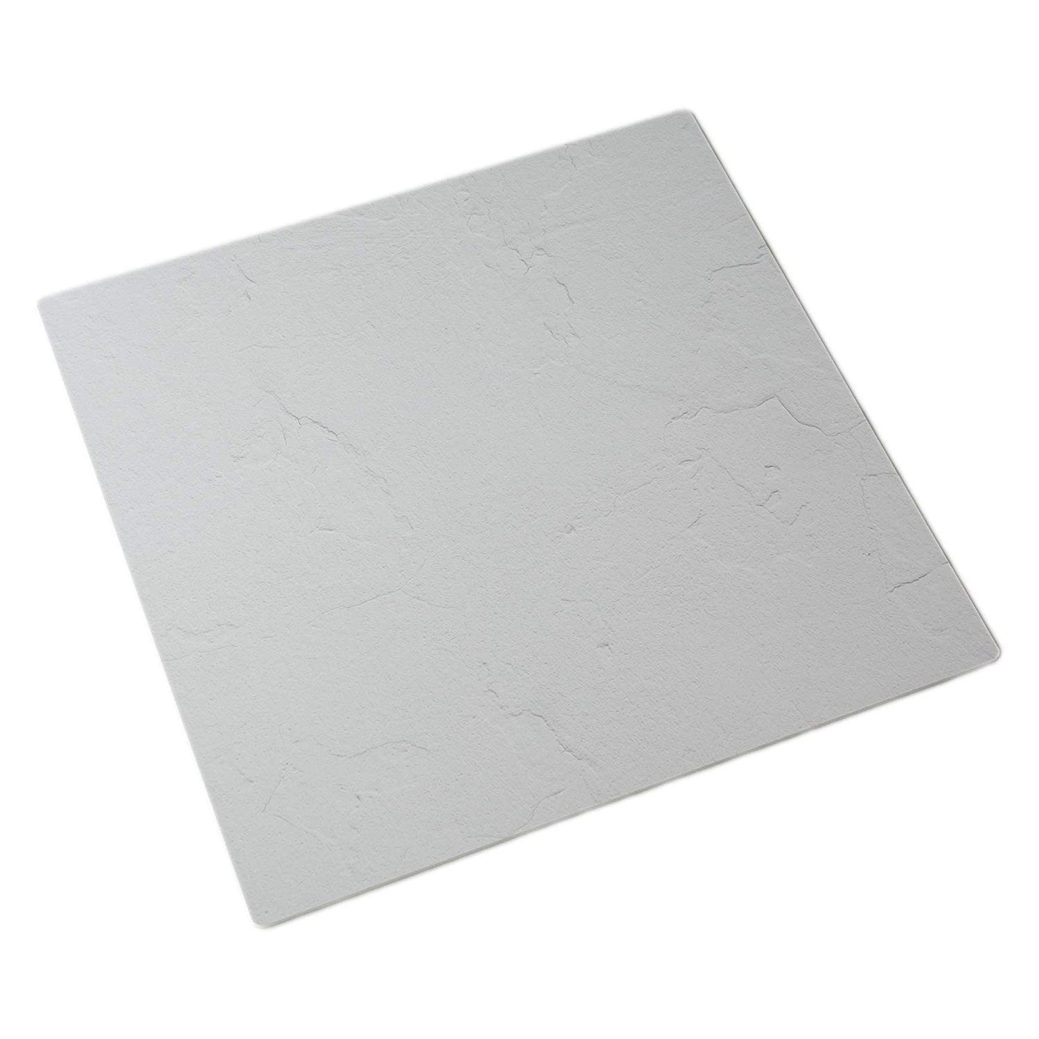 Photography Backdrop White Textured Replicated 19.5×19.5 Inch Square 3mm