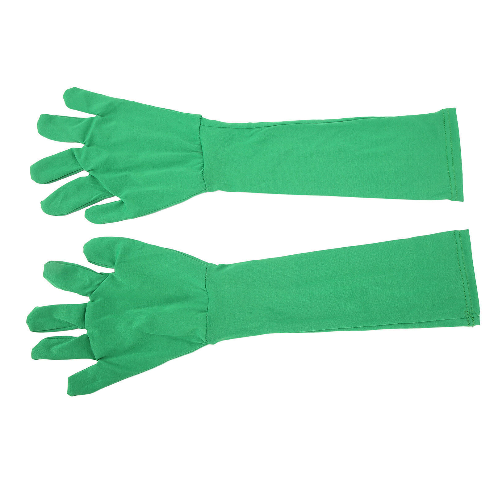 2Pcs Universal Chromakey Green Screen Gloves Invisibility Effect Background