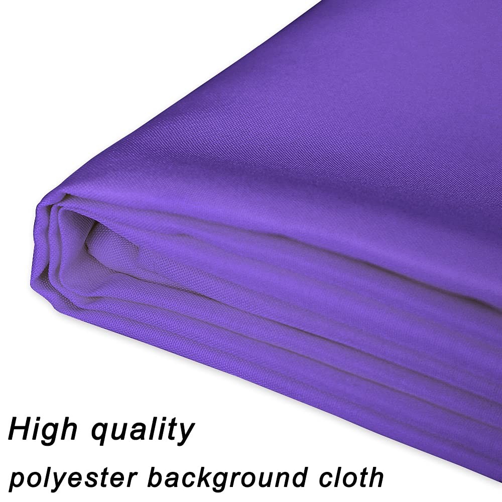 Purple Backdrop – 8FTX10FT Purple Photo Backdrop for Photoshoot Background fo…
