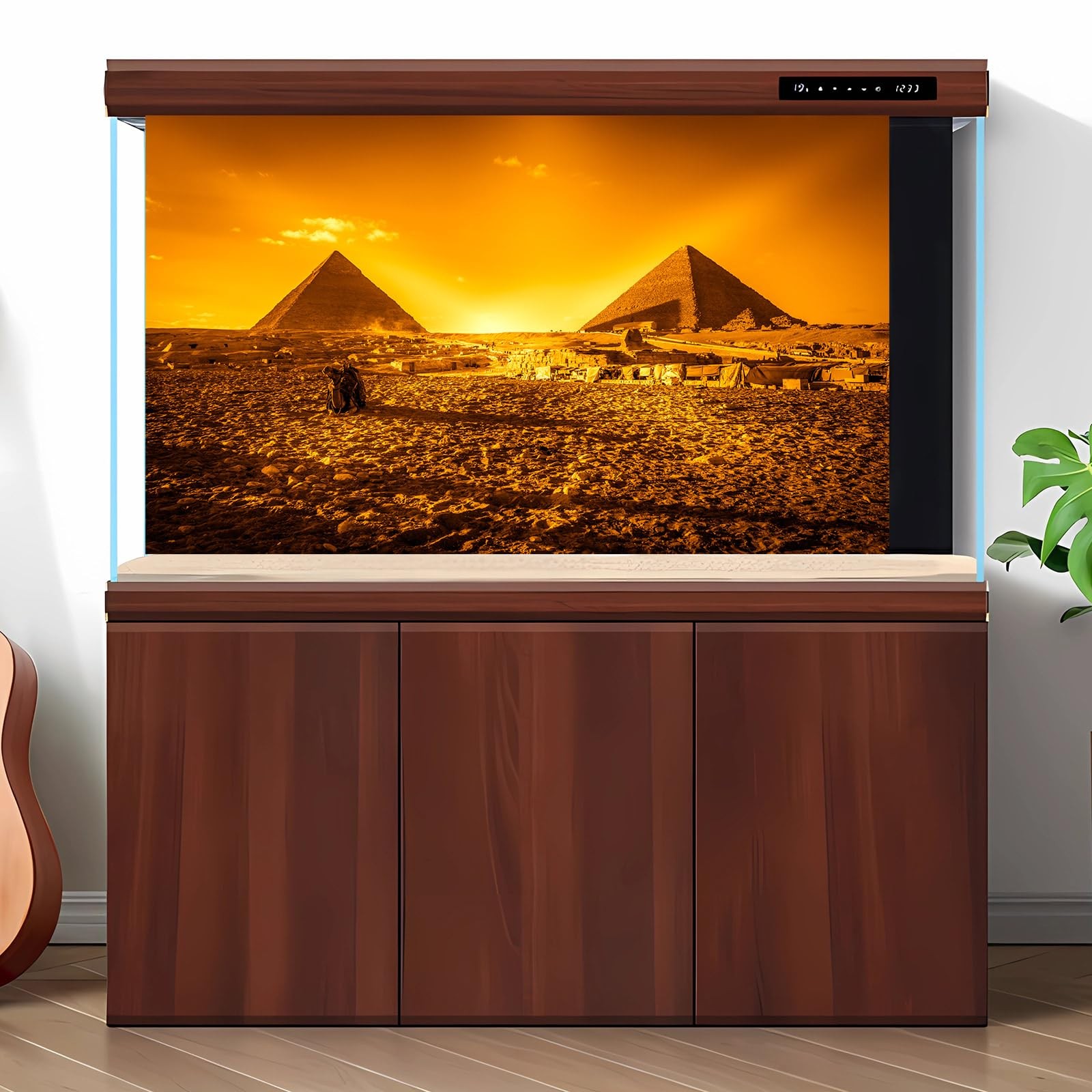 Riivvdise Background 48x18in Desert Orange