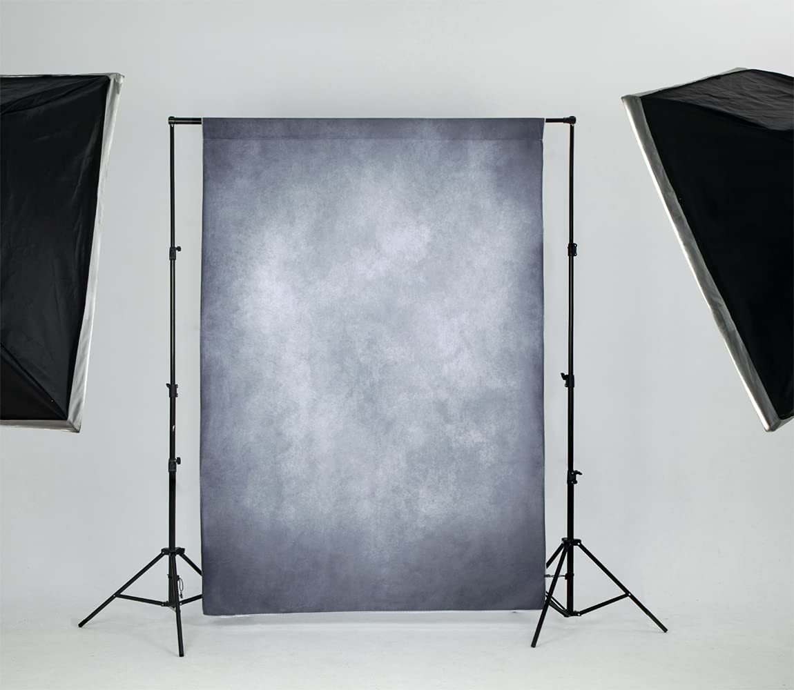 5x7ft Abstract Blue Grey Backdrop Portrait Backdrops for Vintage Photography