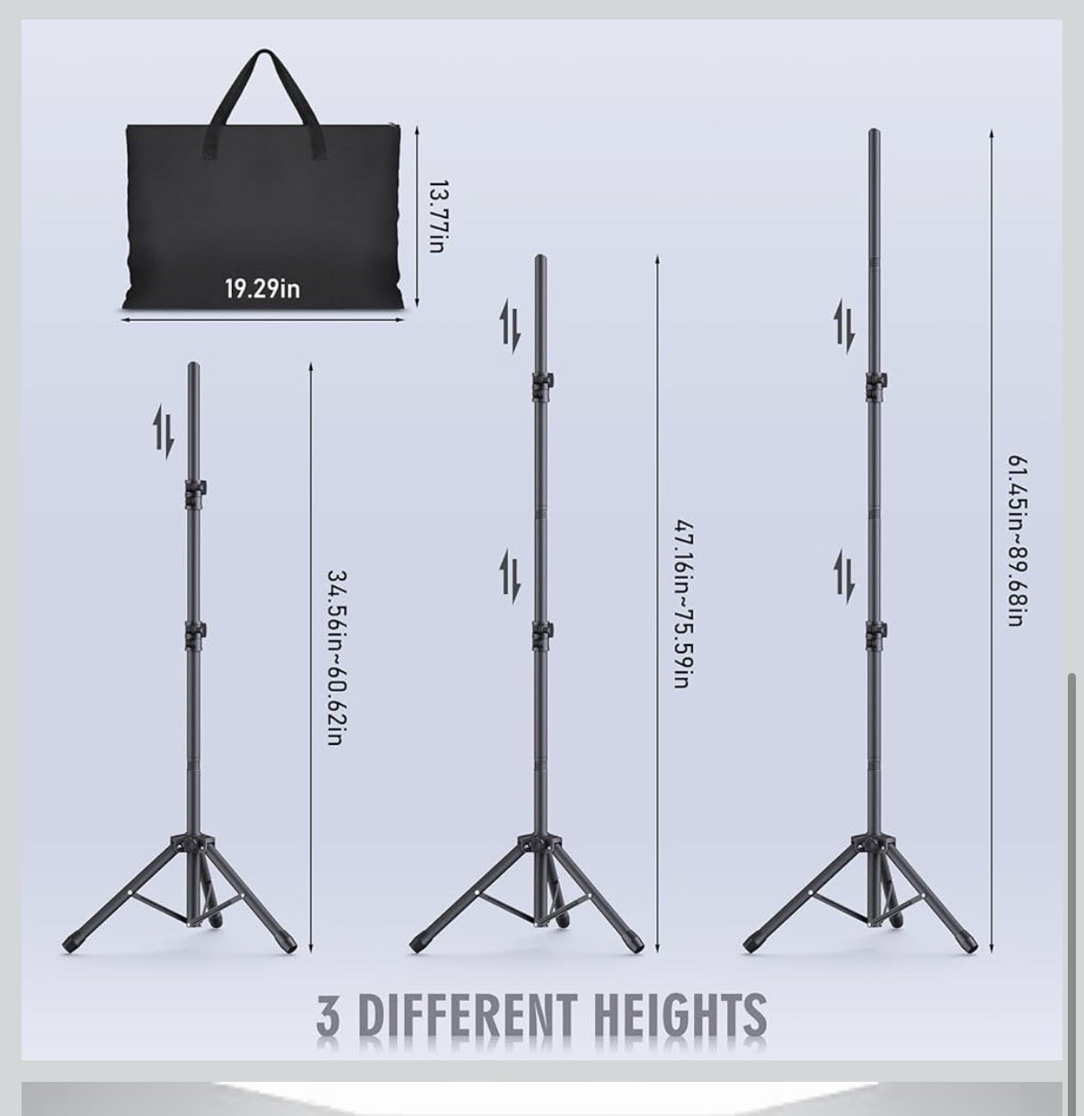 Backdrop Stand Kit, 6 Widths, 10×7.5ft Adjustable, balloons, curtains included