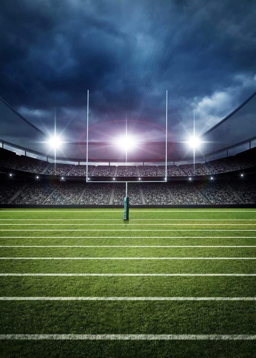 5x7ft Fabric Football Stadium Sports Theme Birthday Party Backdrop Prop